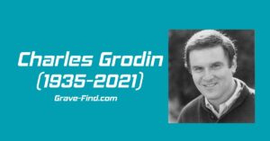 Charles Grodin (1935-2021) American actor - Grave Find