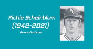 Richie Scheinblum (1942-2021) American Baseball Player - Grave Find