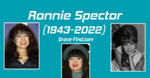 Ronnie Spector (1943-2022) American Singer