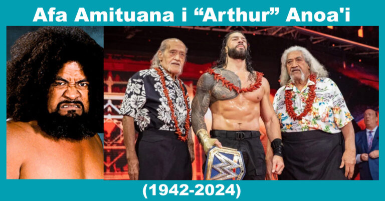 Afa Amituanaʻi “Arthur” Anoa’i (1942-2024) Find a Grave Memorial