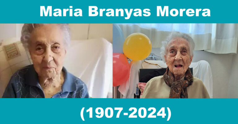 Maria Branyas (1907-2024) Find a Grave Memorial