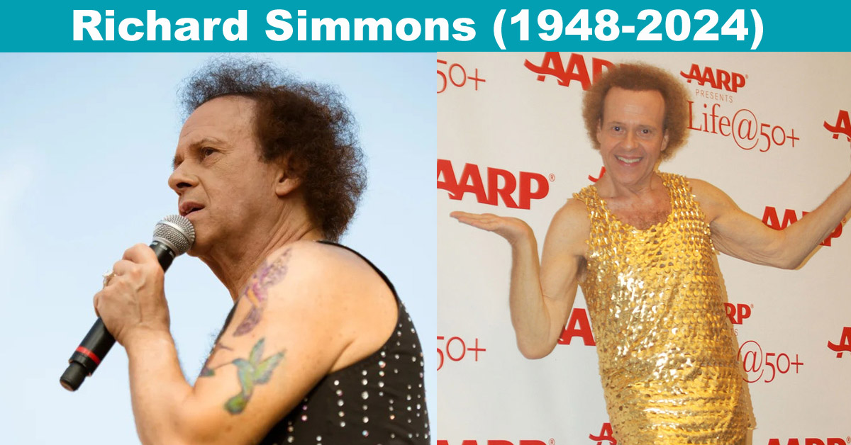 Richard Simmons (1948-2024) Find a Grave Memorial