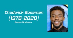 Chadwick Boseman (1976-2020) American Actor find a grave chadwick boseman grave find