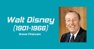 Walt Disney Find A Grave (1901-1966)