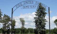 Zion United Church Cemetery Alberta Canada