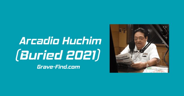 Arcadio Huchim Radio News Anchorman (Buried)