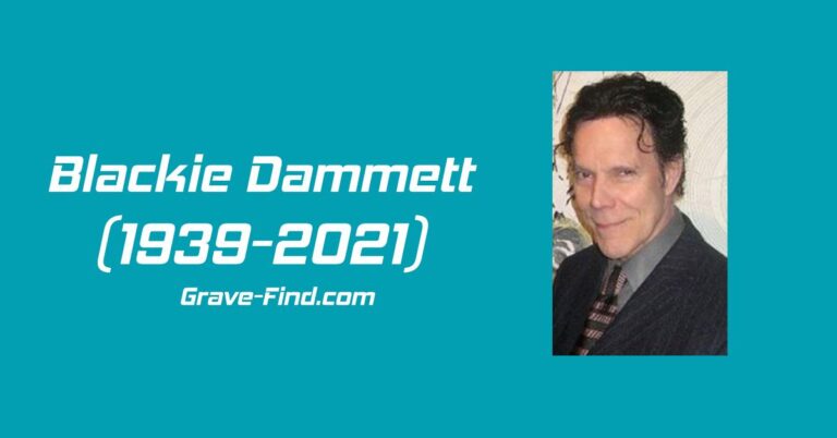 Blackie Dammett (1939-2021) American Actor