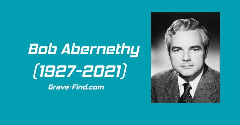 Bob Abernethy American Journalist (1927-2021)