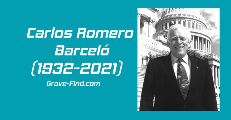 Carlos Romero Barcelo (1932-2021)