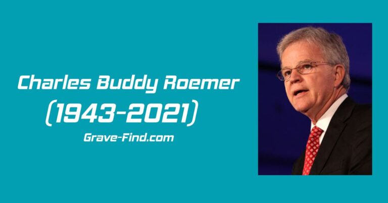 Charles Buddy Roemer (1943-2021)