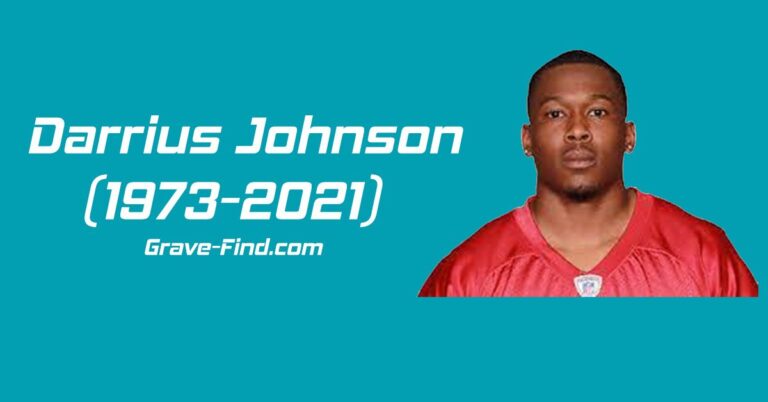 Darrius Johnson (1973-2021) American Football Player