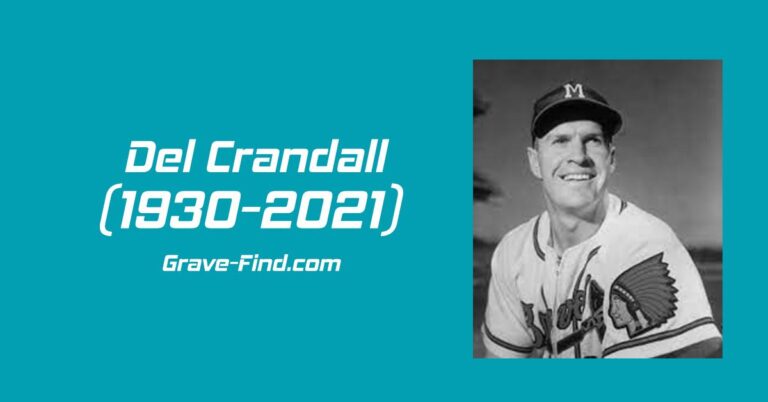 Del Crandall (1930-2021) American Baseball Player