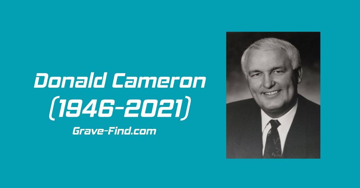 Donald Cameron (1946-2021)