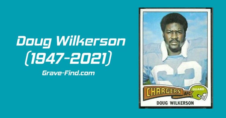 Doug Wilkerson (1947-2021) American football player