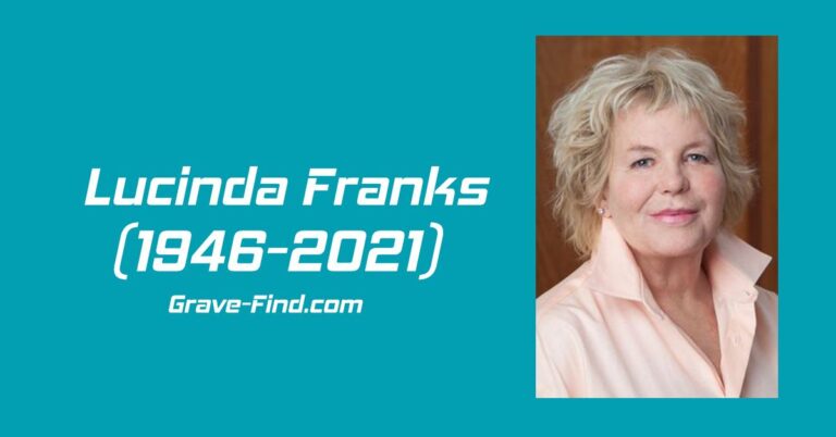 Find a Grave Lucinda Franks (1946-2021)