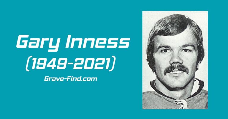 Gary Inness (1949-2021) Ice Hockey Player