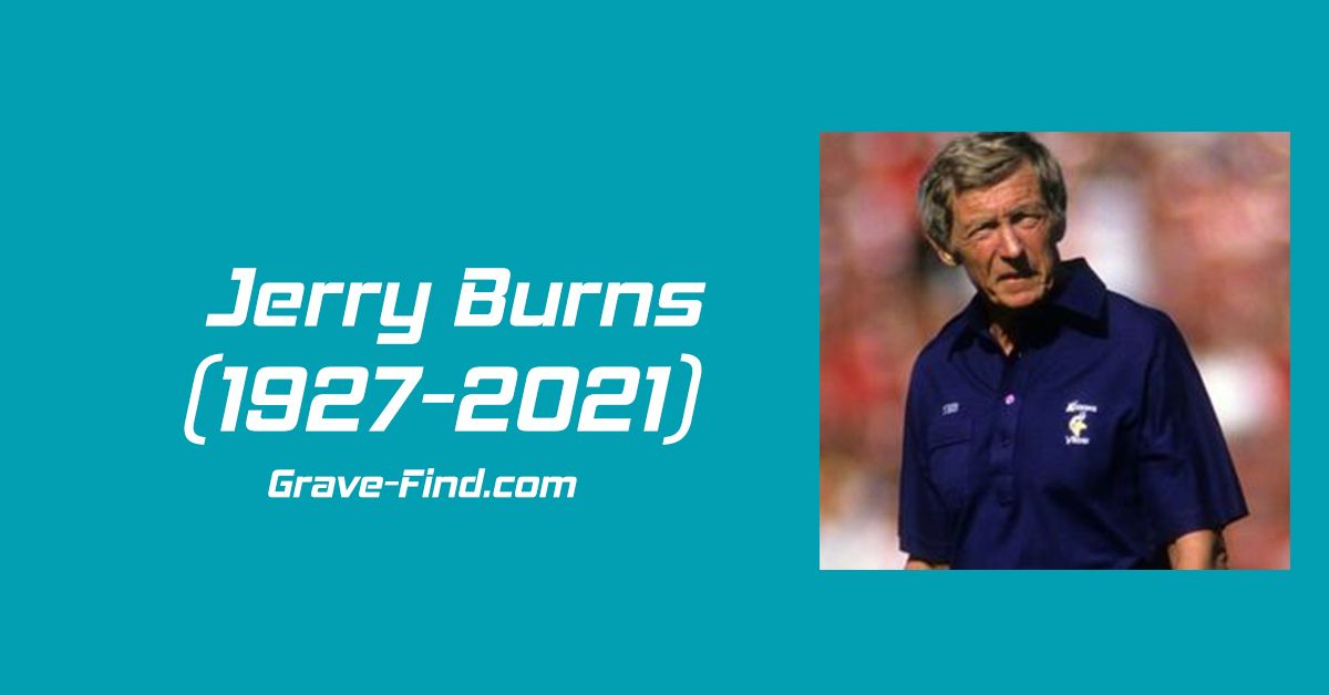 Jerry Burns American Football Coach (1927-2021)