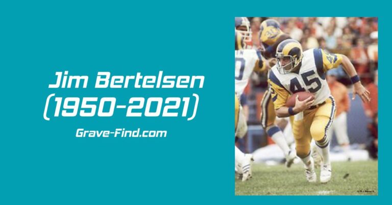 Jim Bertelsen (1950–2021) American Football Player