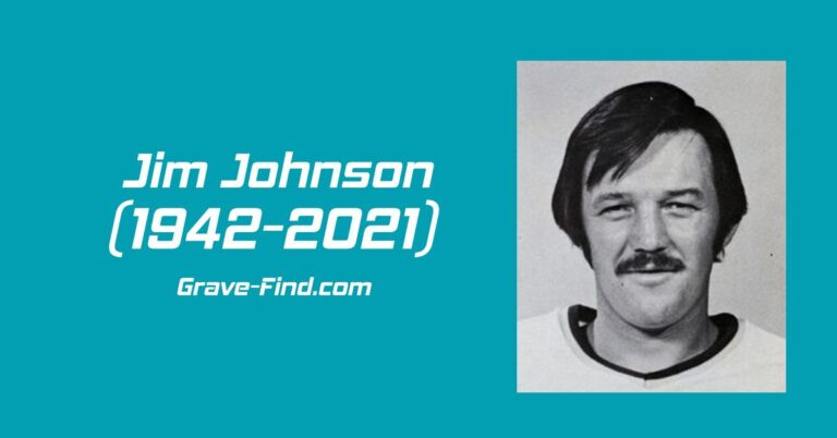 Jim Johnson (1942-2021) Ice Hockey Player