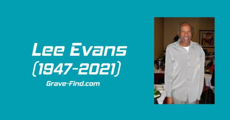 Lee Evans (1947-2021) American Athlete