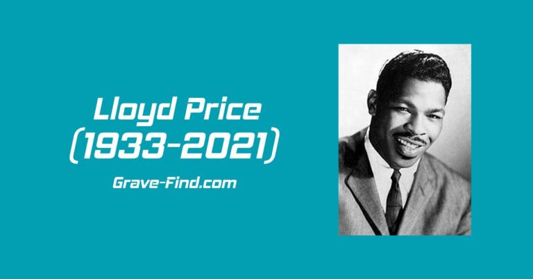 Lloyd Price American Singer (1933-2021)