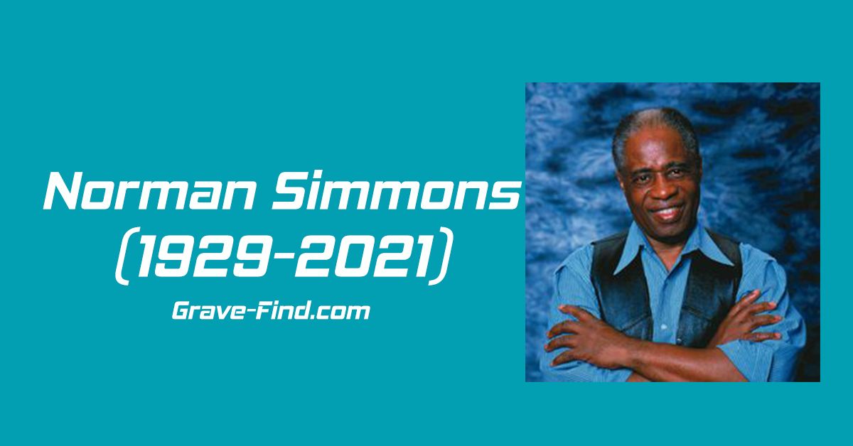 Norman Simmons (1929-2021)