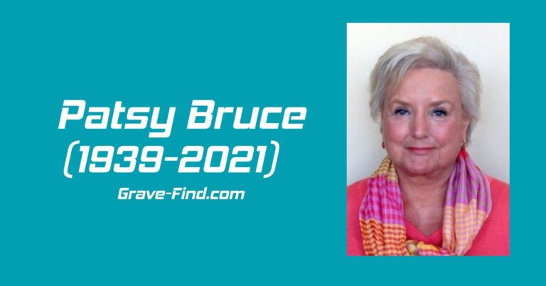 Patsy Bruce (1939-2021) Songwriter