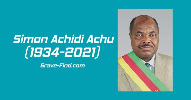 Simon Achidi Achu (1934-2021)