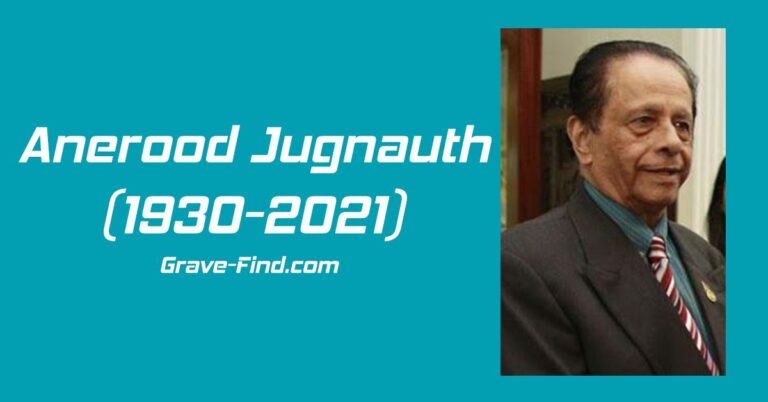 Anerood Jugnauth (1930-2021) Mauritian Politician