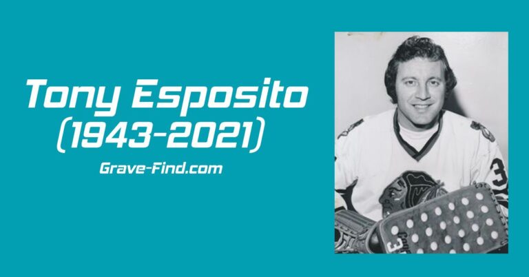 Tony Esposito (1943-2021) Ice Hockey Player – Grave Find