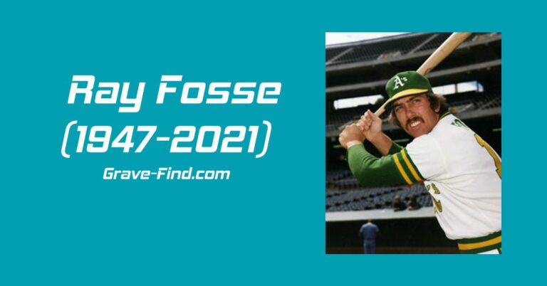 Ray Fosse (1947-2021) American Baseball Player