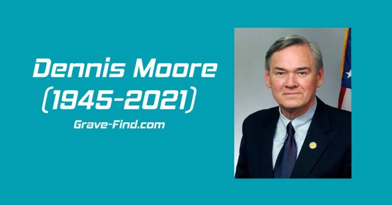 Dennis Moore (1945-2021) American Politician