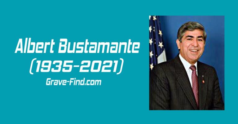 Albert Bustamante (1935-2021) American Politician