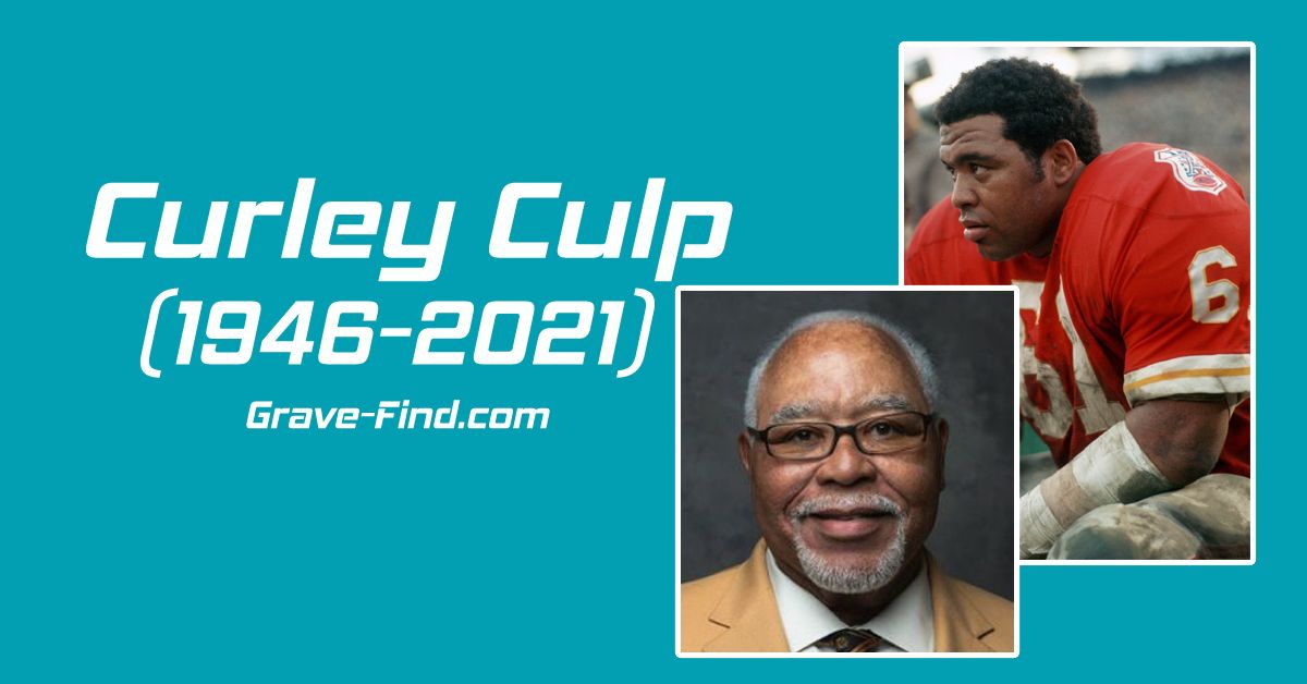 Curley Culp (1946-2021) American Football Player Curley Culp (1946-2021) American Football Player