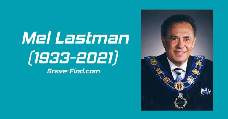 Mel Lastman (1933-2021) Canadian Businessman, Politician