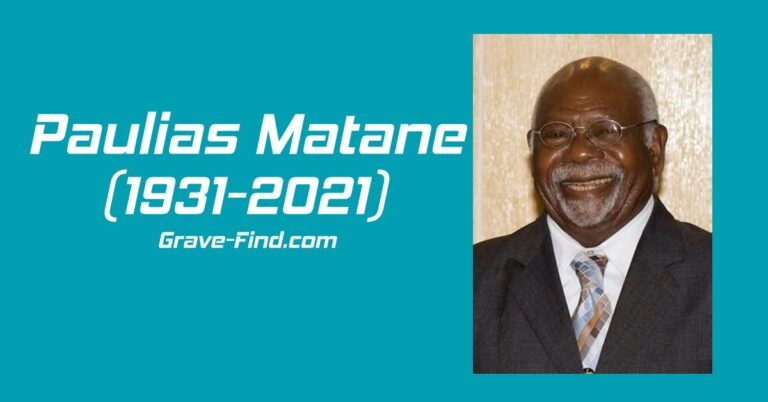 Paulias Matane (1931-2021) Guinean Politician