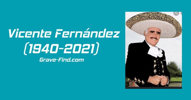 Vicente Fernández (1940-2021) Mexican singer