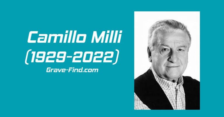 Camillo Milli (1929-2022) Italian Actor