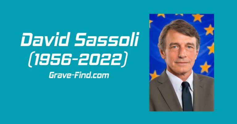 David Sassoli (1956-2022) Italian politician