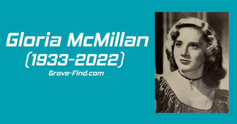 Gloria McMillan American Actress (1933-2022)