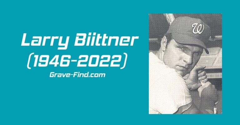 Larry Biittner (1946-2022) American Baseball player