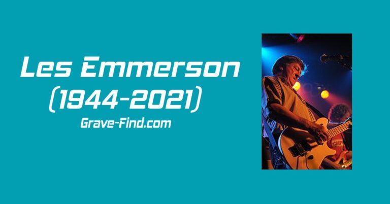 Les Emmerson (1944-2021) Canadian Musician