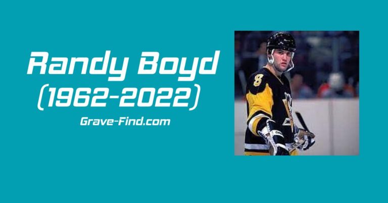 Randy Boyd (1962-2022) Canadian Ice Hockey Player