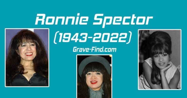 Ronnie Spector (1943-2022) American Singer