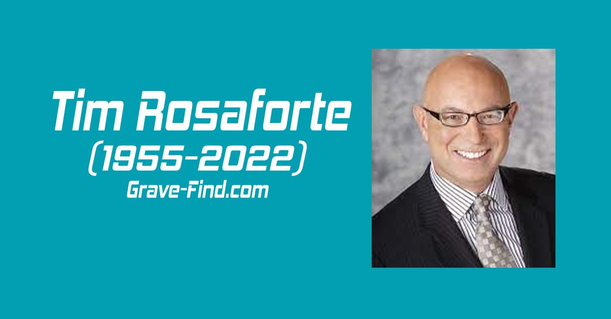 Tim Rosaforte (1955-2022) American Author