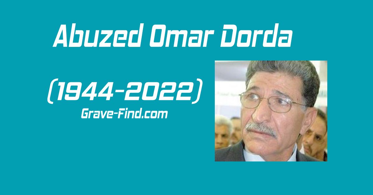 Find a Grave Abuzed Omar Dorda (1944-2022) Libyan Politician