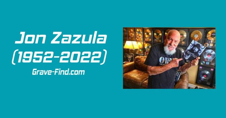 Jon Zazula American Record Producer (1952-2022)