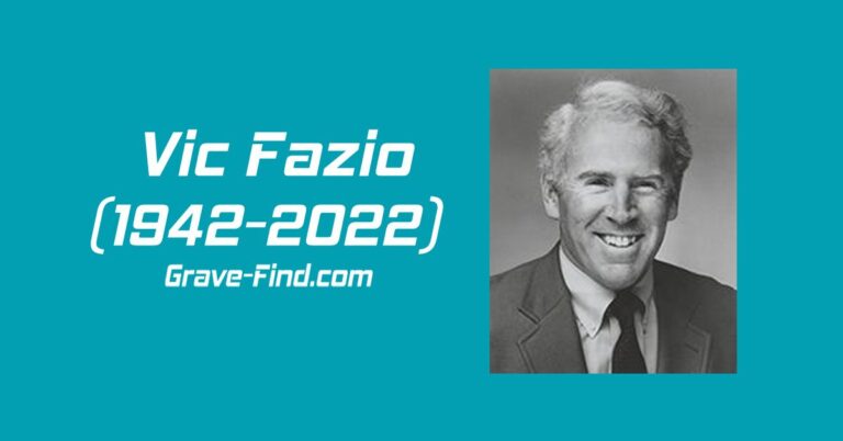 Vic Fazio (1942-2022) American Politician Find a Grave