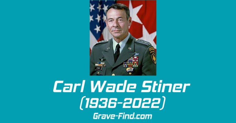 Carl Wade Stiner (1936-2022) United States Army General