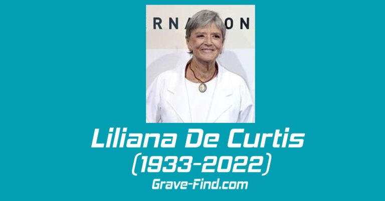 Liliana De Curtis (1933-2022) Italian Actress